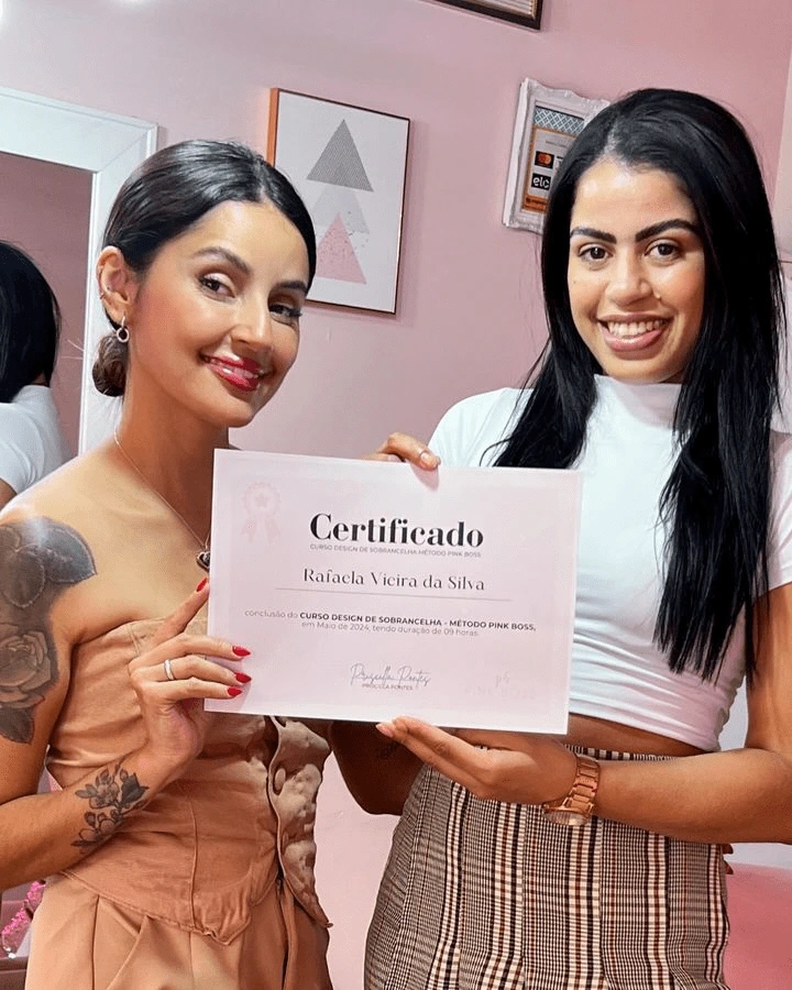 Certificado Aluna Rafaela
